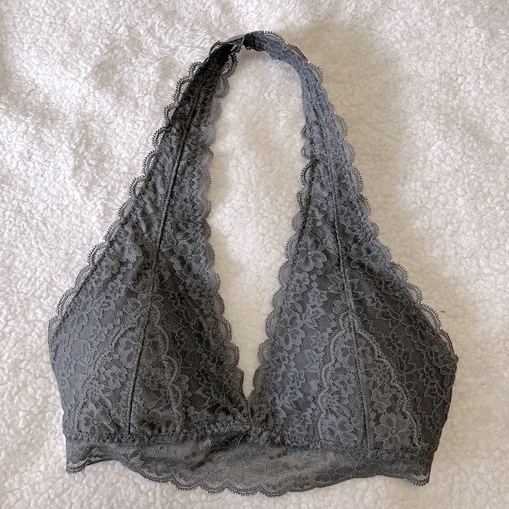 hollister gilly hicks lace halter bralette